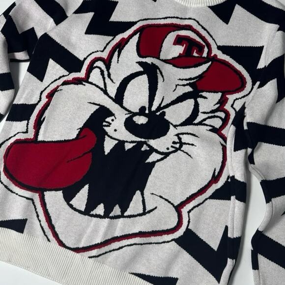Warner Brothers Looney Tunes Tasmanian Devil Sweater - Picture 3 of 6